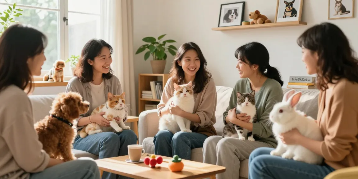 Community discussion about pet care tips during rokok88 login event.