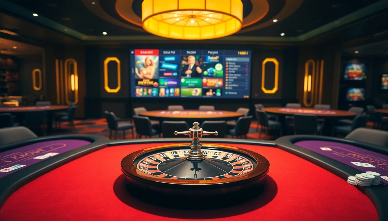 Experience thrilling games and betting at km88's luxurious casino scene.
