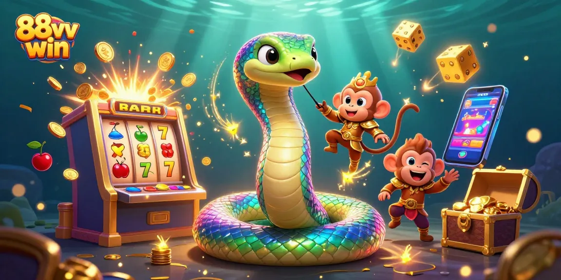 Experience thrilling wins at 88vv win with a vibrant display of casino games and excitement.