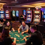 Vibrant gaming atmosphere at the 789 club featuring players enjoying various slots and card games.