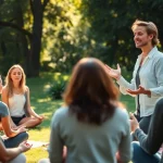 Empowering individuals to overcome stress and anxiety through meditation in nature.