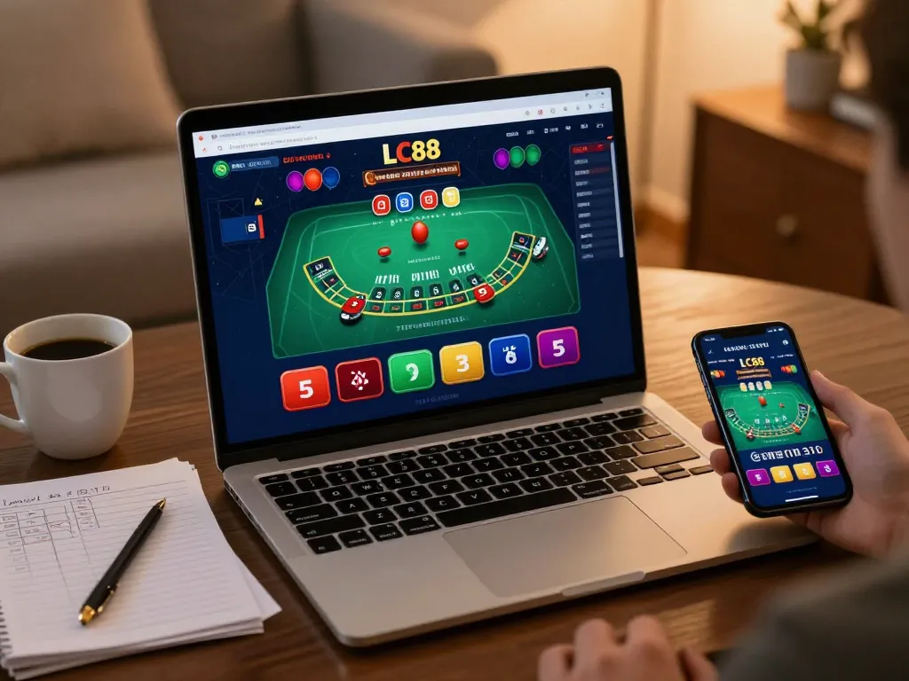 Experience the excitement of lc88 online gaming at home with interactive blackjack gameplay