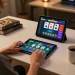 Engaging in online betting strategies on F168 with a cozy home gaming setup