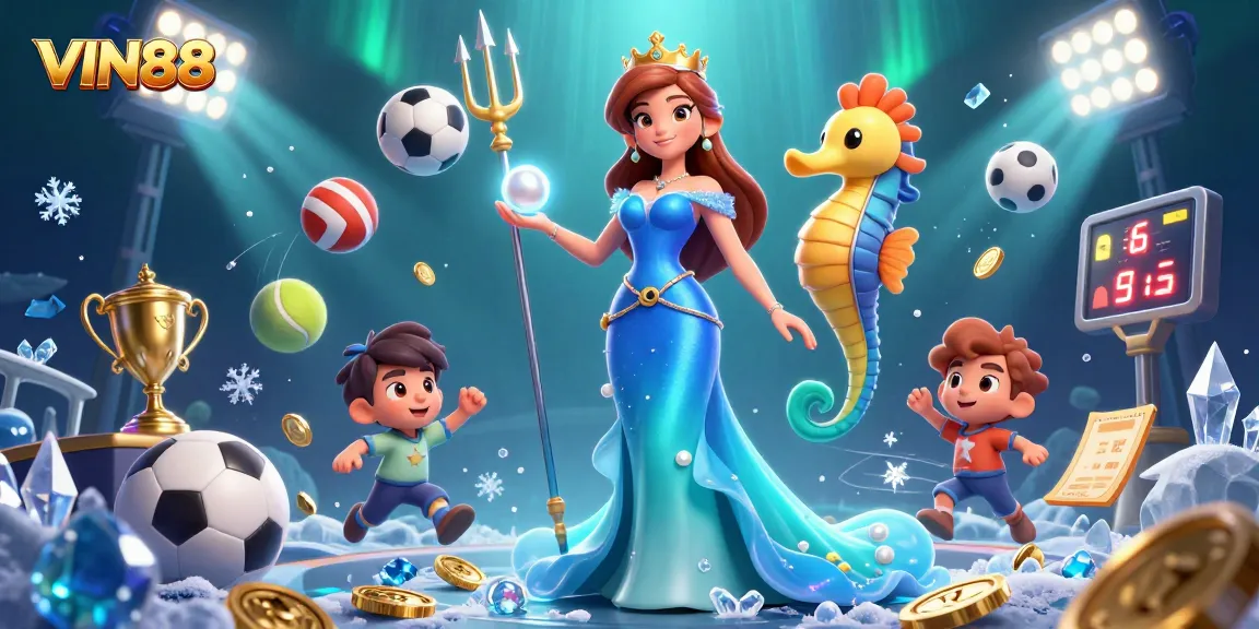 Engage with VIN88's thrilling casino experience featuring stunning characters and vibrant elements.