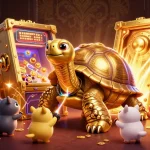 Sin88 gamers enjoy thrilling jackpot slots in a vibrant, dynamic casino scene.