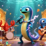 Spin, win, and explore in the vibrant underwater scene of sunwin đổi thưởng 2026, with animated characters, gold treasures, and dynamic gaming elements.