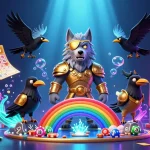 Experience thrilling gameplay at MM88 with Odin and mythical elements amidst vibrant lottery symbols.
