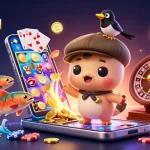 Play colorful slots at Trang chủ LUCKYWIN with vibrant characters and dynamic casino elements.