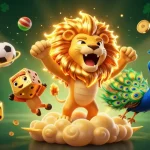 TOPBET sports betting action with dynamic characters and vivid casino elements in an engaging illustration.