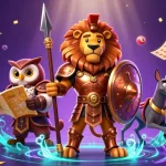 Experience winning strategies at lv88 with a vibrant casino scene featuring dynamic gaming elements.