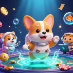 Engage with KKWIN in a vibrant casino universe showcasing colorful elements, animated characters, and thrilling gameplay.