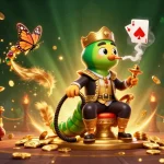 Engage in immersive gameplay with Link DN88's vibrant 3D casino-themed illustration.